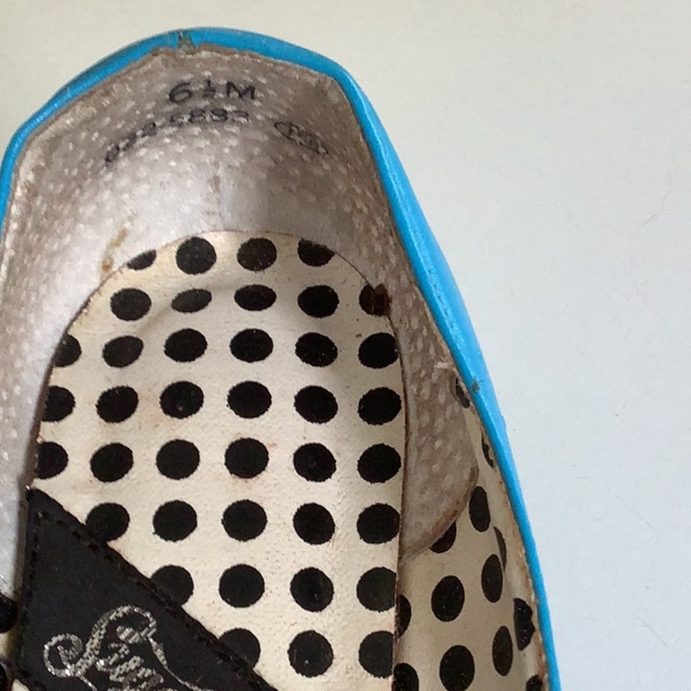 Vintage Pumps fro early 90’s SugarBabies Turquoise - Picture 5 of 9